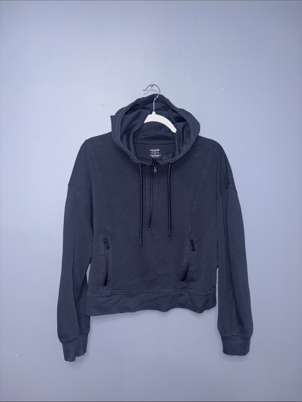 Old Navy | Navy Quarter Zip Hoodie
